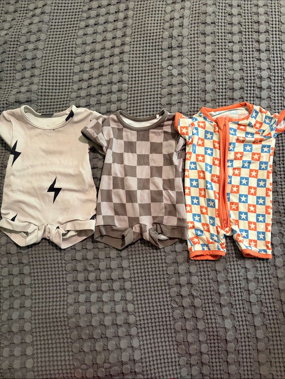 Set of newborn bamboo outfits
